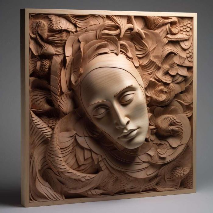 نموذج ثلاثي الأبعاد لآلة CNC 3D Art 